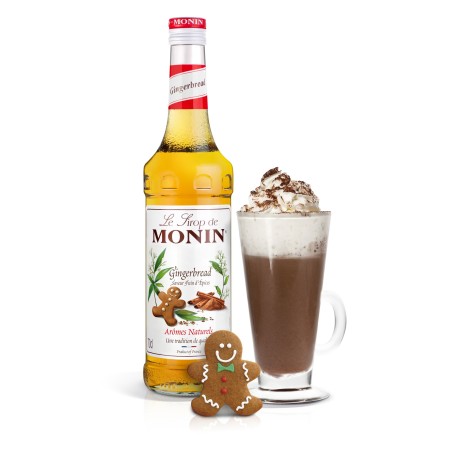 Monin Perník sirup 1 l – kořeněná vůně perníku pro vaše nápoje | Jeseník Café