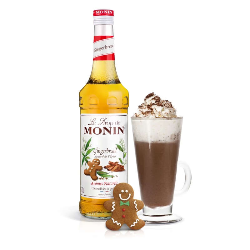 Monin Perník sirup 1 l – kořeněná vůně perníku pro vaše nápoje | Jeseník Café