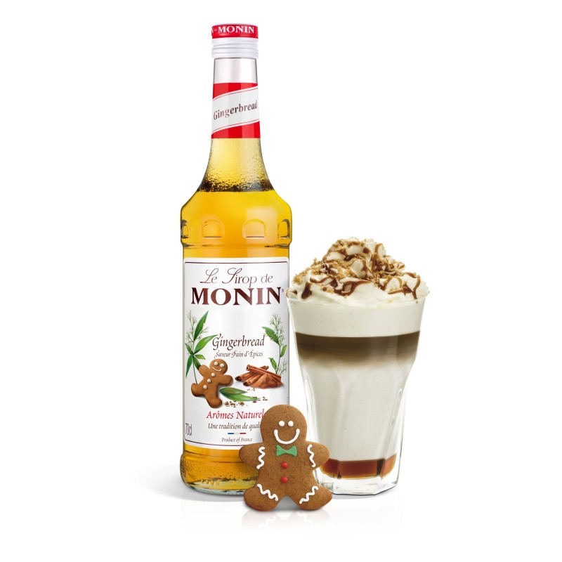 Monin Perník sirup 1 l – kořeněná vůně perníku pro vaše nápoje | Jeseník Café