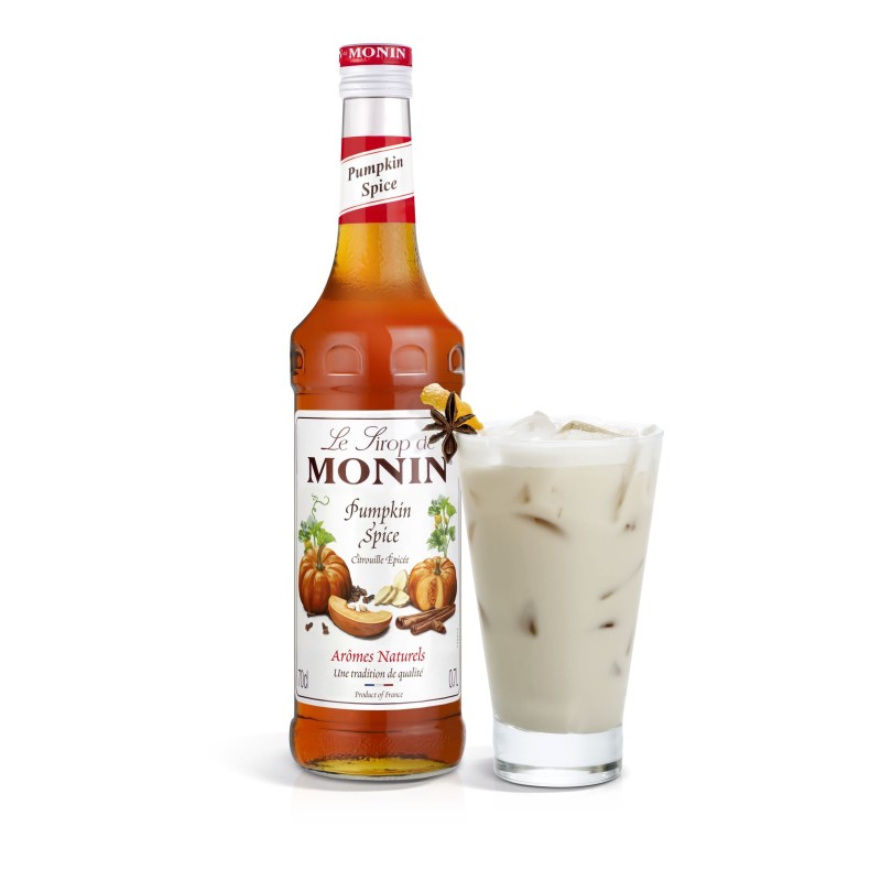 Monin Dýně sirup 1 l – podzimní chutě s dýní, skořicí a hřebíčkem | Jeseník Café