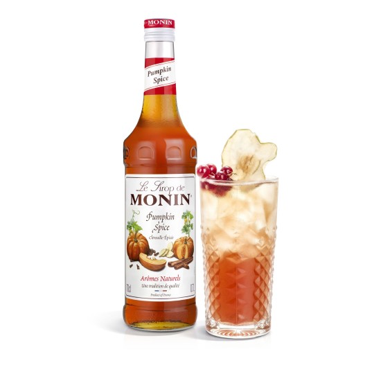 Monin Dýně sirup 1 l – podzimní chutě s dýní, skořicí a hřebíčkem | Jeseník Café