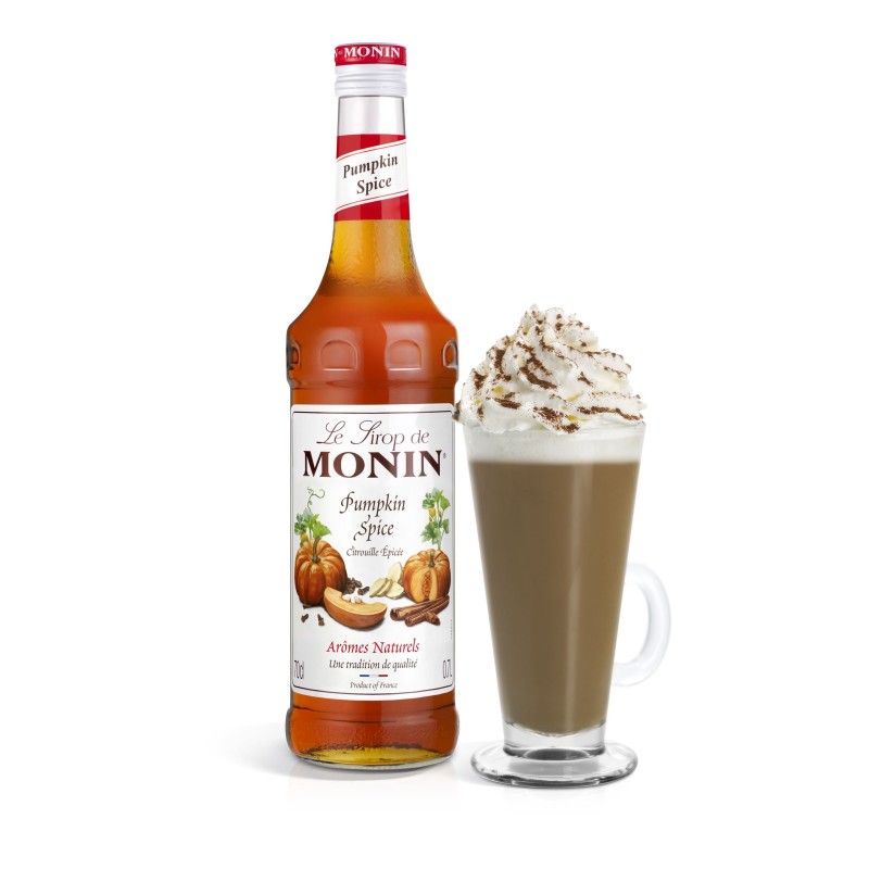 Monin Dýně sirup 1 l – podzimní chutě s dýní, skořicí a hřebíčkem | Jeseník Café