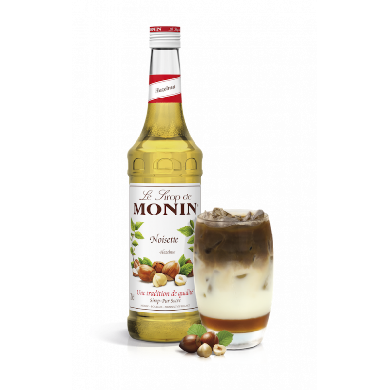Monin Lískový oříšek sirup 1 l – vůně lískových ořechů do káv & koktejlů | Jeseník Café