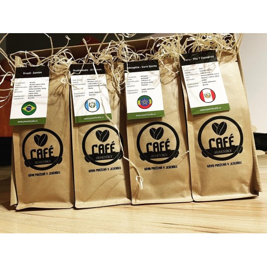 Čerstvá pražená káva - espresso 250 g.
