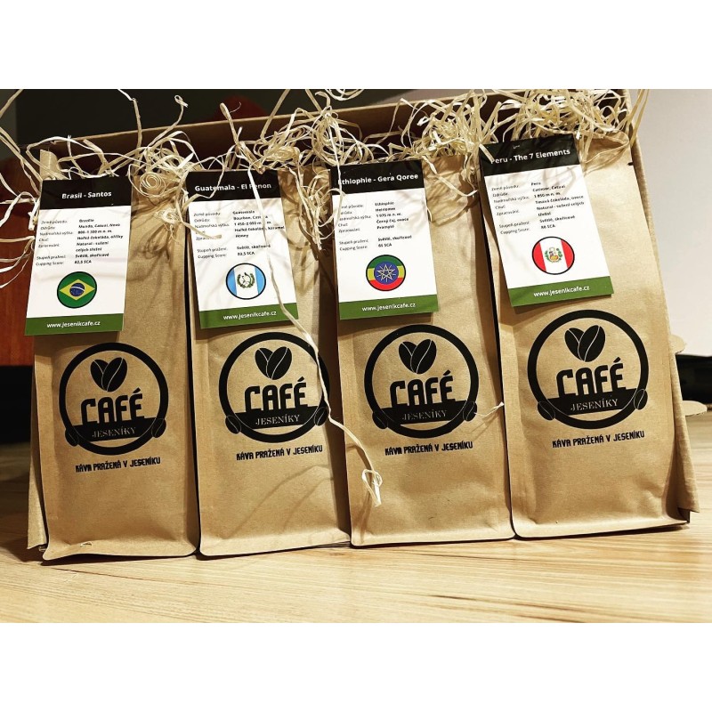 Čerstvá pražená káva - espresso 250 g.